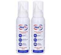 Spray Meds Isotonico Acqua Naso Orecchie 100 ml 2x100 ml Spray