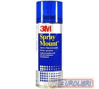 SPRAY MOUNT 3M 400ML BLU RIPOSIZIONABILE