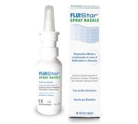 Spray Nasale Fluistar - Raffreddore, Naso Chiuso E Sinusite - 50 ml STARDEA | Acqua Di Mare Ipertonica Con Estratti Vegetali E Acido Ialuronico - Libera Il Naso - Anche Per Bambini