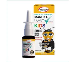 Spray Nasale Pulitore Per I Sinus Dei Bambini 0,5 Oz Di Manuka Guard