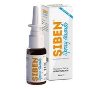 Spray Nasale SIBEN 30ML - Soluzione Isotonica per Fluidificare i Muchi, Deconges