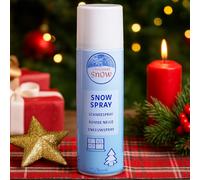 Spray Neve Artificiale 150ml, Effetto Neve Realistico per Vetri, Alberi e Decorazioni Natalizie, Bomboletta in Metallo - Varzi dal 1956
