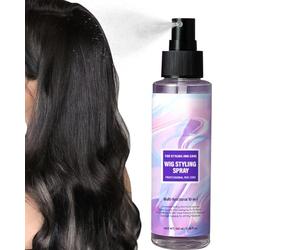Spray Parrucche Per Capelli Veri - 100 Ml Brillanza Sintetica Realtà Parrucca Spray - Grasso E Liscio, Nutriente E Igieneraria Igiene Con Parrucche Secche