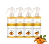 Spray peeling alla curcuma, pulizia profonda del viso per pori, anti-rughe e linee sottili, rassoda e idrata la pelle con formulazioni nutrienti per l'uso quotidiano (4 pezzi)