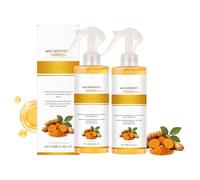 Spray peeling alla curcuma, pulizia profonda del viso per pori, anti-rughe e linee sottili, tonifica e idrata la pelle con formulazioni nutrienti per l'uso quotidiano (2 pezzi)