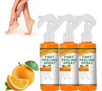 Spray peeling istantaneo per piedi, rimozione della pelle morta per piedi, spray peeling istantaneo, spray peeling per piedi per rimuovere la pelle morta. (3 pezzi)