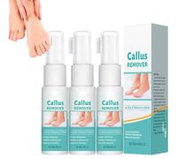 Spray peeling per la rimozione rapida dei calli, spray esfoliante istantaneo, per la rimozione della pelle dei piedi e della pelle morta, idratante e idratante. (3 pezzi)