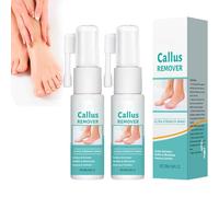 Spray peeling per la rimozione rapida dei calli, spray esfoliante istantaneo, per la rimozione della pelle dei piedi e della pelle morta, idratante, nutrizione idratante. (2cps)