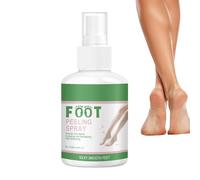 Spray Peeling Piedi | Spray Cura Naturale Piedi 100ml | Prodotto Idratante e Nourishing per Viaggiatori Lunghi Viaggi Palestra Casa Cura Personale Dopo Allenamento Runners