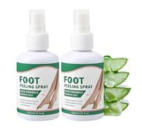Spray peeling piedi, Spray peeling piedi istantaneo - Maschera esfoliante e idratante delicata per piedi morbidi, rimozione rapida di pelle morta e calli (2Pcs)