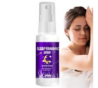 Spray per aromaterapia per letto, per cuscino alla lavanda, spray per aromaterapia per dormire, 30 ml con naturale, per dormire a base di piante con aroma calmante, fragranza coppia