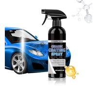 Spray Per Auto Con Rivestimento In Ceramica - Agente Spray Per Rivestimento Ad Azione Rapida Da 120 Ml, Agente Protettivo Idrofobo Per La Lucentezza | Soluzione Di Protezione Della Vernice, Finitura L