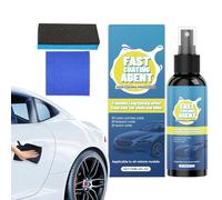 Spray Per Auto | Multifunzionale 120ml Lucidante Auto | Agente per Rivestimento,Per Dettagliatura Lucidatura Pulitura Esterno Parabrezza Fari Carenatura Moto Furgone Mobili Garage