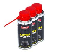 Spray Per Batterie Atlantic Per E-Bike 3 X 100 Ml Protezione E Cura Dei Contatti