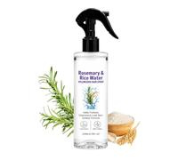 Spray per capelli al rosmarino e acqua di riso, spray volumizzante e rinforzante per capelli sottili, siero leggero Leave-In contro l'effetto crespo e per una tenuta flessibile, per uomo e donna, 200