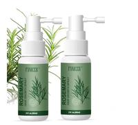 Spray per Capelli al Rosmarino,Hair Root Serum,Olio al Rosmarino Per La Crescita Dei Capelli Sani e Forti,Nutre Il Cuoio Capelluto,Crescita Dei Capelli (2X 60ml)