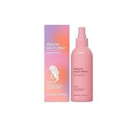 Spray per capelli alla cheratina, balsamo spray senza risciacquo 5 in 1, cura lisciante alla cheratina, idratante, anti crespo, cura levigante K-eratin per tutti i tipi di capelli (1 pz)