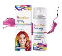 Spray Per Capelli Colorato Temporaneo,Per Styling Lavabili | 120ml Spray Per Capelli Non Appiccicoso - Per Adulti Uomini Donne Cosplay Festa Natale Viaggio Casa Eventi Foto