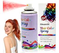 Spray per capelli rosso, spray temporaneo per capelli, rosso, spray colorante per capelli, per bambini e adulti, carnevale, cosplay, Natale, Halloween (120 ml)