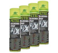 Spray Per Cinghie Cinghia Cinghie Di Trasmissione Cura PETEC 70460 4 X 500 Ml