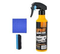 Spray Per Dettagli In Ceramica - Agente Idrofobico Da 300 Ml, Rivestimento Protettivo Per Vetro, Lucentezza Del Blocco UV | Cura Degli Esterni Automobilistici, Spray Per La Prevenzione 'ossidazion