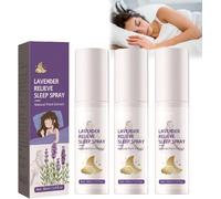 Spray per dormire alla lavanda, aroma calmante e rilassante, migliora la qualità del sonno e aumenta la durata del sonno profondo, per un riposo migliore e un sonno tranquillo