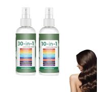 Spray per il condizionamento dei capelli, per capelli secchi, morbidi, smooths e adds Hair Shine (2 pezzi)