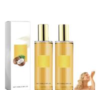 Spray per il corpo alla vaniglia, profumo di cocco, spray per il corpo di cocco, profumi di lunga durata per le donne. (2 pezzi)