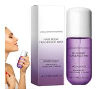 Spray per il corpo da donna, 100 ml, profumo persistente di violetta, Body Mist Spray per uomini, bagno, capelli, viaggi, pelle, bellezza per la casa
