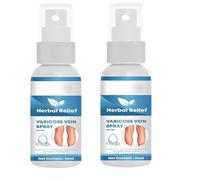 Spray per il Trattamento Delle Vene Varicose Gambe, 2X30ML Crema Spray Alle Erbe Vene Varicose, Sprays Lenitivi Non Appiccicosi Venes Varicoses, Sprays Lenitivi Trattamento Delle Venes Varicoses