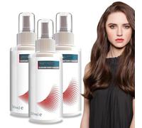 Spray per la crescita dei capelli all'olio di ricino, olio per la crescita dei capelli, spray per l'essenza densa dei capelli, contiene olio di rosmarino, idrata e ripara i capelli secchi