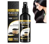 Spray per la Crescita dei Capelli,Olio per la Crescita dei Capelli,Riso Nero Spray per la Crescita dei Capelli,Siero Per La Crescita Dei Capelli Allo,Siero Per Capelli Crescita