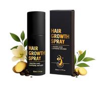 Spray per la crescita dei capelli, Olio spray per la crescita dei capelli, estratto di radice di zenzero, He Shou Wu, olio di ricino, caduta ridotta, idratazione e consistenza setosa (1PC)