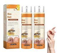 Spray per la Crescita e la Riparazione delle Unghie,Nutrimento e Riparazione Profondi,Rinforzante per Unghie,Trattamento Unghie con per la Forza e la Crescita,per Unghie Danneggiate (2 Pezzo)