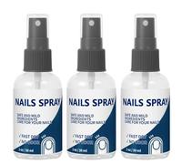 Spray per la cura delle unghie, trattamento idratante per unghieri fragili e scoloriti, formula leggera in fretta, mantiene i piedi freschi e asciutti tutto il giorno, uomini e donne,3PCS