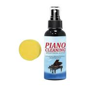 Spray per la pulizia del pianoforte, pulizia dei tasti per la cura del pianoforte ad alta liquidazione delle impronte digitali liquide, rimozione delle macchie da 100 ml