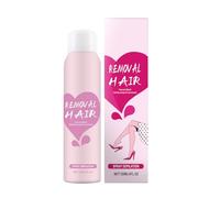 Spray per la rimozione dei capelli - 120 ml depilazione nutriente e idratante, mousse spray per la depilazione, applicazione sulla pelle sensibile, incluso corpo, sotto, mani e zone circostanti