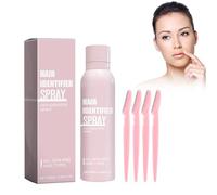 Spray per la rimozione dei capelli per la rasatura del viso, spray per il riconoscimento dei peli del viso, idratante e skin Care Dermaplaner, spray per rasatura del viso, per donne, 100 ml