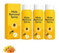 Spray per la rimozione dei nei, Spray per la pelle al veleno d'ape Tagrecede per viso e corpo, Formula naturale e delicata all'acido salicilico per tutte le parti del corpo (3pcs)