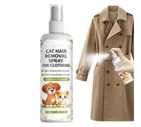 Spray per la rimozione dei peli del cane, 100 ml, antistatico, detergente per tessuti, mobili, divani e tappezzeria, per vestiti, tappeti, divano, tappezzeria, tessuti, mobili e poli