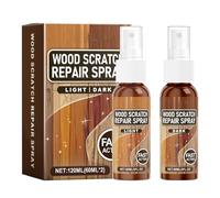 Spray Per La Riparazione Dei Sul Legno - Flacone Da 60 Ml 3,4x12 Cm | Lucidatore Per Mobili Fix It Wood Scratch Re-pair Spray Wood| Antigraffio, Kit Di Riparazione Legno Per Tavoli, Armadi E Su