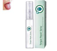 Spray per la riparazione della lingua, spray per soccorso della lingua fossi, riparazione del rivestimento per alleviare l'asciugatura, rinfresca rapidamente il respiro (1pc)