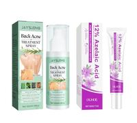 Spray per l'acne per la schiena, complesso per l'acne, spray per il trattamento dell'acne, scrub per la schiena, pulizia profonda, contro brufoli e punti neri sul gel acne grave