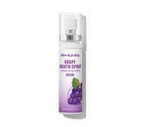 Spray per l'alito d'uva, Spray per deodorante per la bocca all'uva, Spray per rinfrescare istantaneamente il respiro, Buona scelta per le vacanze, la spiaggia, gli elementi essenziali per i viaggi, Ad