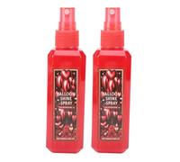 Spray per palloncini, rinforza i palloncini per evitare lo scoppio, ideale per compleanni di nozze, feste di vacanze, aggiunge un effetto visivo scintillante, facile da pulire, 2 pezzi da 100 ml