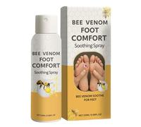 Spray per piede - Liquido di cura del piede idratante da 20 ml, lenisce la pelle secca, spray idratante per adulti uomini anziani da donna | Post-Bath e dopo il trattamento a piedi | Soluzione rinfres