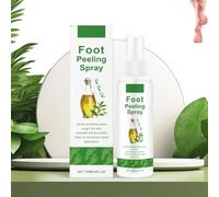 Spray per piedi con olio di tea tree, spray lenitivo a base vegetale per il controllo degli odori e il sollievo dei piedi, spray peeling per la rimozione dei calli per ruvida, maschera per i piedi per