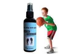 Spray Per Presa Per Scarpe - Trazione Per Scarpe Da Basket Da 100 Ml, Spray Antiscivolo Per Scarpee, Spry Per Protezione Suola, Migliora Stabilità E Presa | Elimina Polvere E Sporco, Non Appiccicoso,