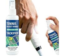 Spray per racchetta da tennis | 100 ml Prodotti per migliorare l'attrito ad asciugatura rapida, Racchetta spray per impugnature, per adulti, uomini, donne, e principianti nel tennis, nel