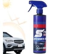 Spray per rivestimento ceramico - Nano spray riparatore impermeabile 3 in 1 da 500 ml per auto che resiste sporco 'acqua, kit dettagli auto di lunga durata, previene l'essiccazione